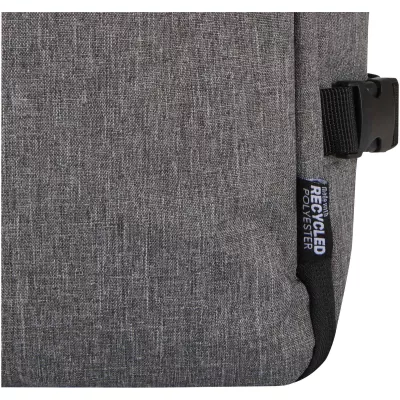 Libra plecak na laptopa o przekątnej 17 cali o pojemności 25 l wykonany z materiałów z recyclingu z certyfikatem GRS - Szary melanż (13011180)