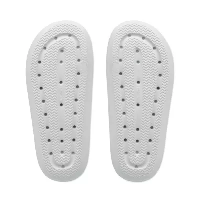 Klapki basenowe unisex z EVA rozmiar 40–41 EVASLIDE - Bialy (MO2897-06)