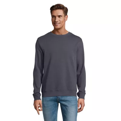 Bluza unisex organiczna 280 g/m² Sol's COMET - Deep Charcoal Grey (S03574-DE)