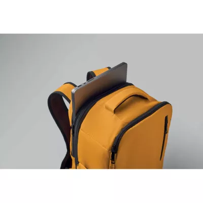 Plecak kabinowy z RPET na laptop 15" FLYSAFE - Ochre (MO2840-78)