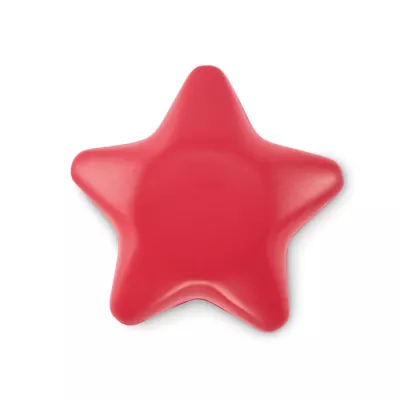 Gwiazdka antystresowa z PU STARLY - Czerwony (MO2453-05)