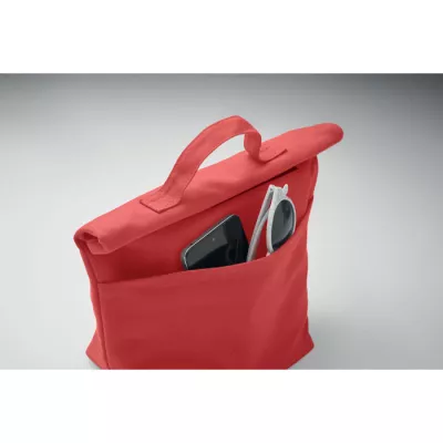 Torba termiczna na lunch z recyklingu RECOBA COLOUR - Czerwony (MO2551-05)
