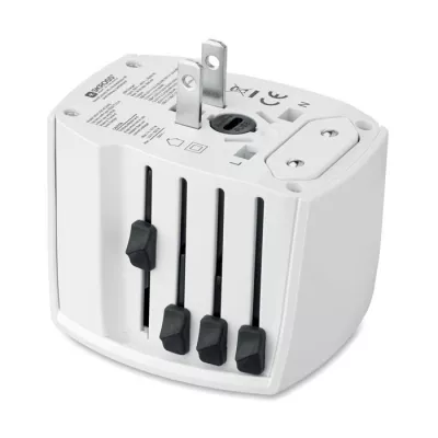 Adapter podróżny USB-C 30W Skross MUV USB AC30 PD - Bialy (MO2980-06)