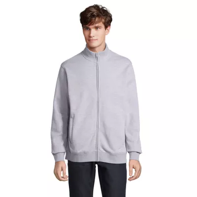 Bluza unisex rozpinana z kieszeniami Sol's COOPER - Szary Melanż 2 (S04240-GY)