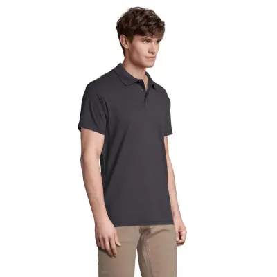 Koszulka polo męska piqué 210 g/m² Sol's SPRING II - Mysi Szary (S11362-MU)