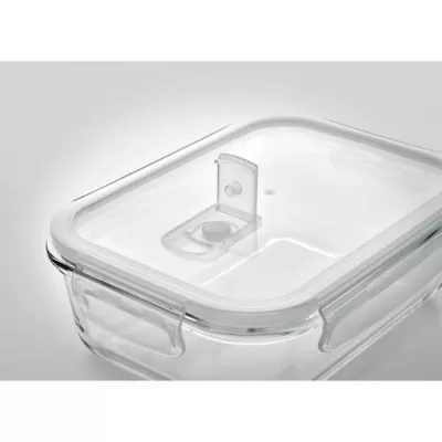 Lunchbox szklany hermetyczny 900 ml PRAGA LUNCHBOX - Przezroczysty (MO9923-22)