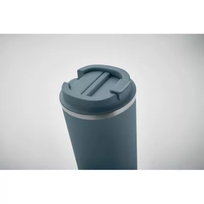 Kubek termiczny ze stali z recyklingu 510 ml BRACE + - Petrol (MO6579-20)