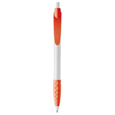 Długopis plastikowy (ABS) Cosmo - biało / pomarańczowy (LT87622-N0126)