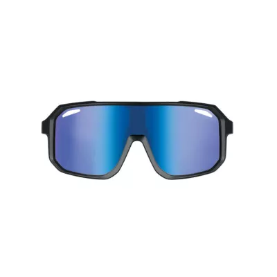 Okulary sportowe z lustrzanymi soczewkami UV400 FLASH - Niebieski (MO2816-04)