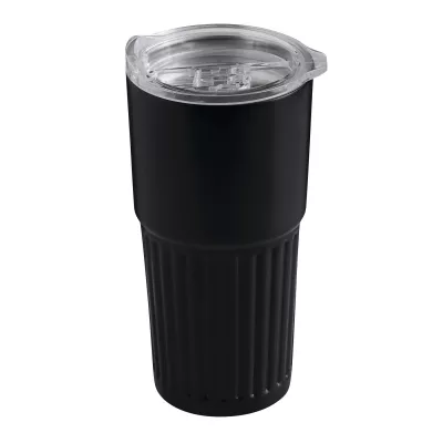Próżniowy kubek 600 ml WAVE LINE - czarny (56-0304713)