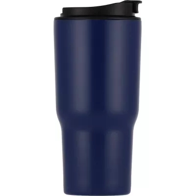 Kubek termiczny 550 ml ze stali z recyklingu DANA - granatowy (8523944)