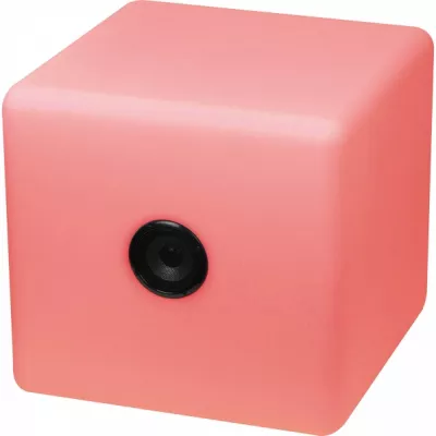 Głośnik bluetooth świecący XXL DONATO - biały (8073506)