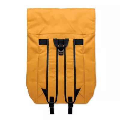 Plecak rolltop na laptop 15" z poliestru 600D IREA - Ochre (MO2170-78)