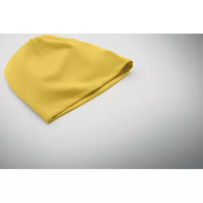 Czapka bawełniana ze spandexem 190 g/m² LIGHTY - Zólty (MO6645-08)