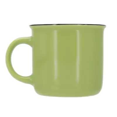 Kubek ceramiczny 350 ml - zielony (8084309)
