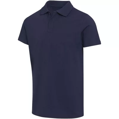 Graphite organiczna koszulka polo unisex o gramaturze 180 g/m², z krótkim rękawem i certyfikatem OCS - Granatowy (39559-NAVY)