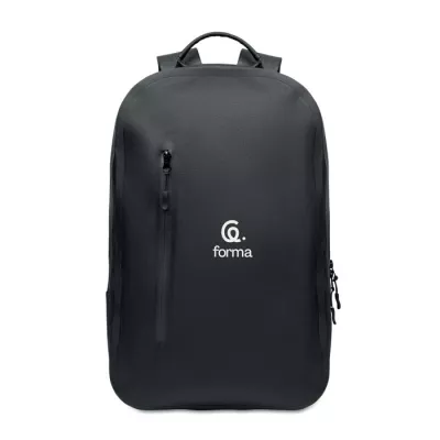 Plecak na laptop 16" wodoodporny RPET BRENNA - Czarny (MO2600-03)