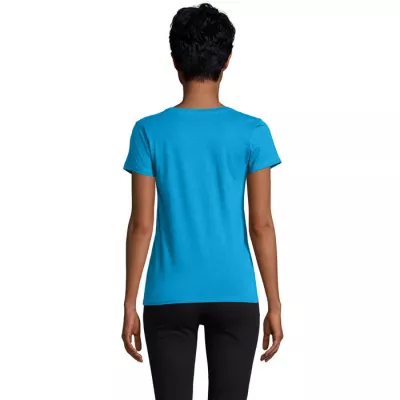 Koszulka organiczna 175 g/m² Sol's PIONEER WOMEN - Aqua (S03579-AQ)