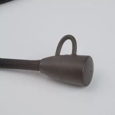 Smycz z ładowarką typu C LIAM - czarny (3498403)