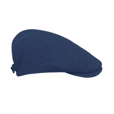 Czapka kaszkiet melanżowa 335 g/m² BLIND PEAK - Niebieski (MO2966-04)