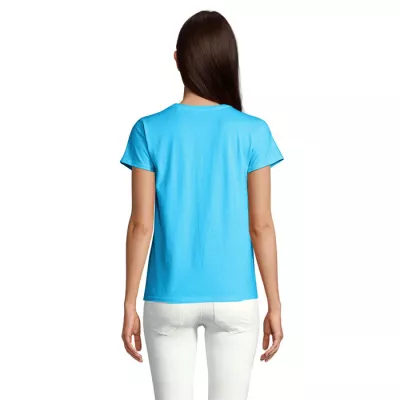Koszulka damska 150 g/m² Sol's CRUSADER WOMEN - Aqua (S03581-AQ)