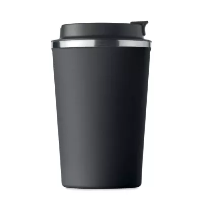 Kubek termiczny ze stali 350 ml BRACE - Czarny (MO6276-03)