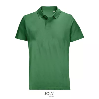 Koszulka polo unisex z czesanej bawełny Sol's PULSE - Zielony (S04502-KG)