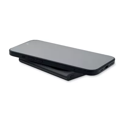 Powerbank magnetyczny 5000 mAh 15W z aluminium PAWTT - Czarny (MO2442-03)