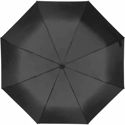 Parasol automatyczny Ø100 cm rPET IPSWICH - czarny (322303)