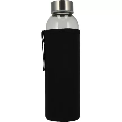 Butelka szklana KLAGENFURT 500 ml - czarny (084203)