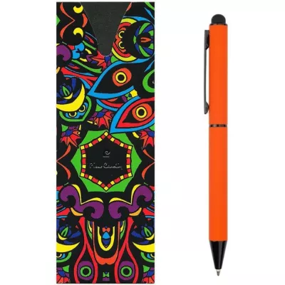 Długopis metalowy touch pen soft touch CELEBRATION Pierre Cardin - pomarańczowy (B0101701IP310)
