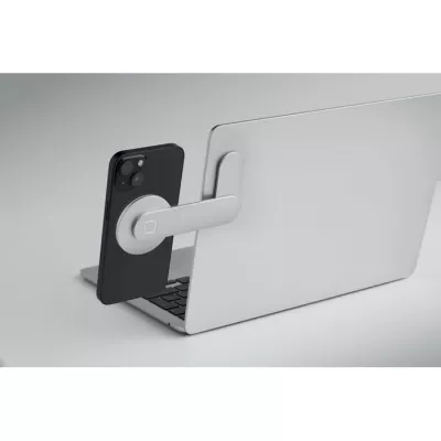 Magnetyczny uchwyt na telefon z aluminium SCREENTACH - Srebrny (MO3160-14)