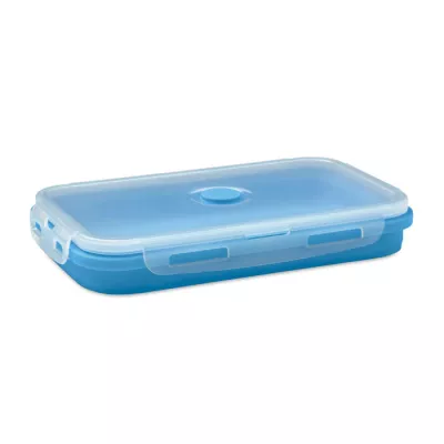 Lunchbox składany silikonowy 1200 ml KOLAPSO - Baby Blue (MO2549-66)