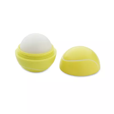 Balsam do ust SPF10 w kształcie piłki tenisowej TENNIS - Zólty (MO2214-08)