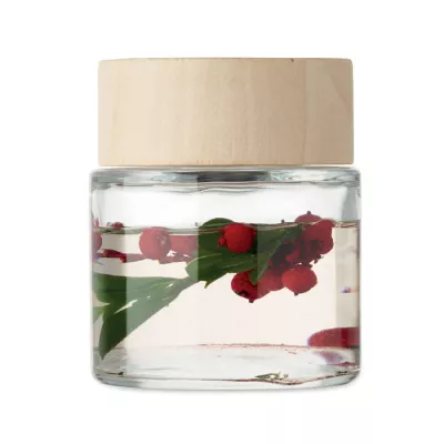 Dyfuzor zapachowy wanilia 100 ml z patyczkami MAGNOLIA - Przezroczysty (MO2703-22)