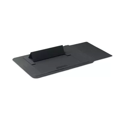 Pokrowiec na laptop 16" z podstawką z RPET PRACTIC - Czarny (MO2696-03)
