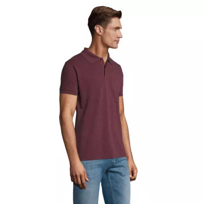 Koszulka polo męska piqué 180 g/m² Sol's PERFECT MEN - Melanż Czerwonobrunatny (S11346-HX)