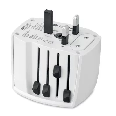 Adapter podróżny USB-C 30W Skross MUV USB AC30 PD - Bialy (MO2980-06)