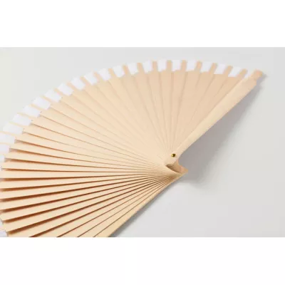 Wachlarz drewniany z 34 żebrami WOODFAN - Bialy (MO2883-06)