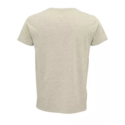 Koszulka męska organiczna 150 g/m² Sol's CRUSADER MEN - Heather Beige (S03582-HB)