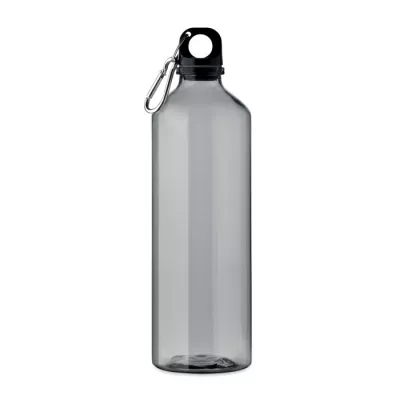 Butelka z RPET z karabińczykiem 750 ml MOSS RE750 - Przezroczysty Szary (MO2804-27)