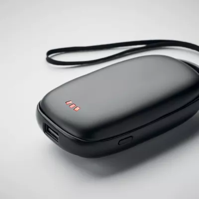 Ogrzewacz do rąk z powerbankiem 4000 mAh TRICPOWER - Czarny (MO6949-03)