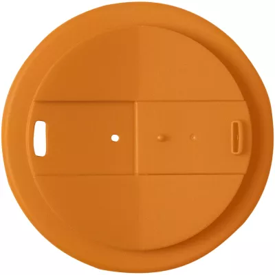 Kubek Americano® Eco z recyklingu o pojemności 350 ml z pokrywą odporną na zalanie - Pomarańczowy (21042507)