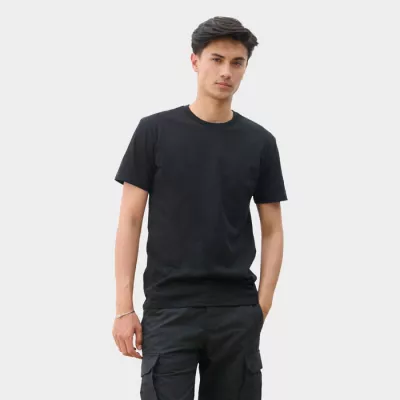 Koszulka unisex z recyklingu Sol's EXPLORER - Czarny Z Recyklingu (S04461-RC)