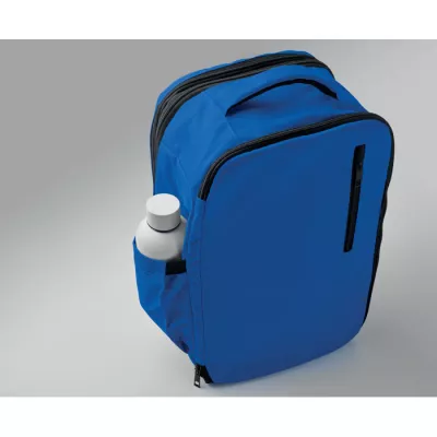 Plecak kabinowy z RPET na laptop 15" FLYSAFE - Niebieski (MO2840-37)