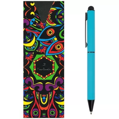 Długopis metalowy touch pen soft touch CELEBRATION Pierre Cardin - jasnoniebieski (B0101705IP324)