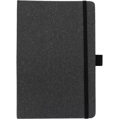 Notes A5 z papieru z recyklingu - czarny (2179903)