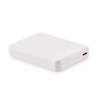 Powerbank 5000 mAh PD 20W z ABS z recyklingu KLEINPOW - Bialy (MO2602-06)