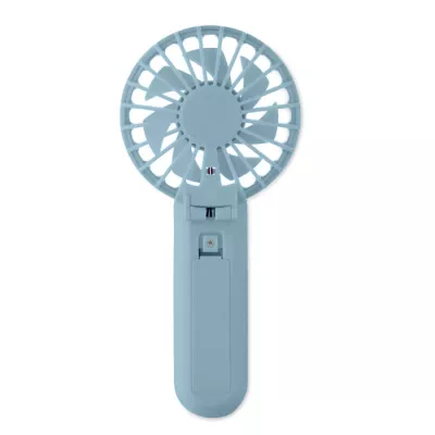 Wentylator ręczny składany z 3 prędkościami IBERA - Baby Blue (MO2779-66)