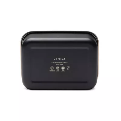 Lunchbox, pudełko śniadaniowe VINGA Parks - black (VG672-03)